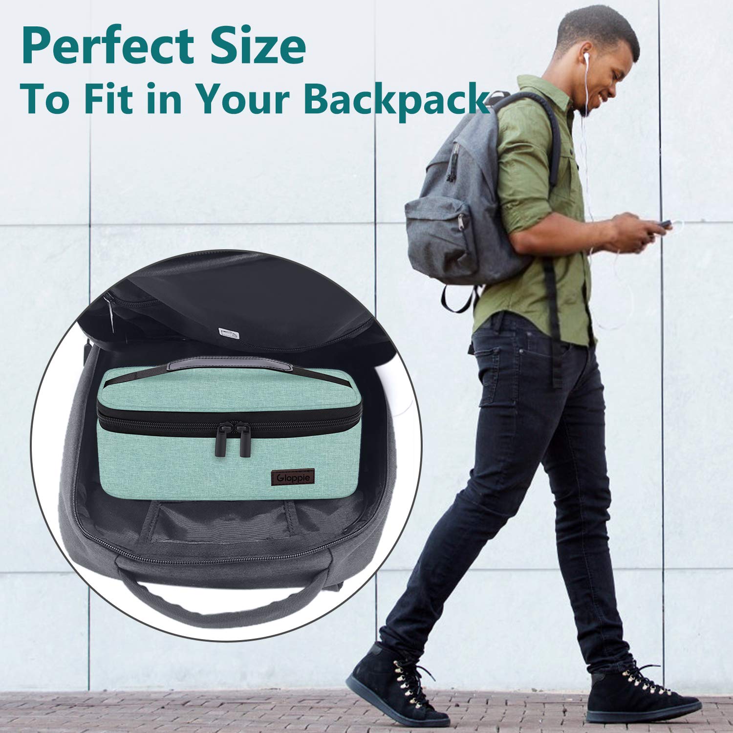 Gloppie Little Lunch Bag ideal for daily commutes and short trips