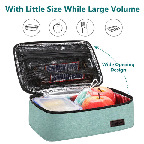 Gloppie Little Lunch Bag doubles as a small makeup pouch