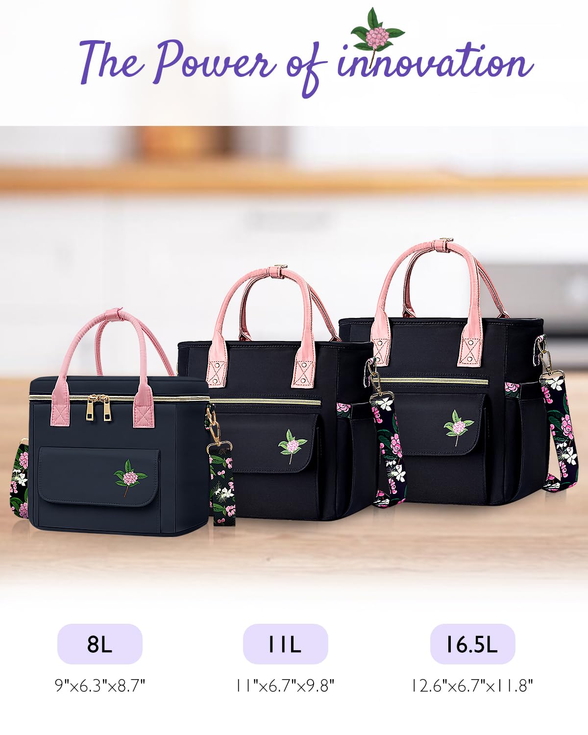 Glorieroo deluxe lunch bag capacity holds up to 22 cans for daily meals