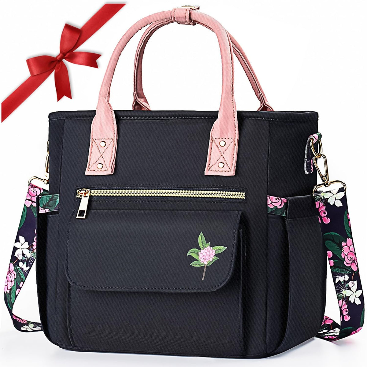 Glorieroo deluxe lunch bag main compartment keeps meals organized for all-day use