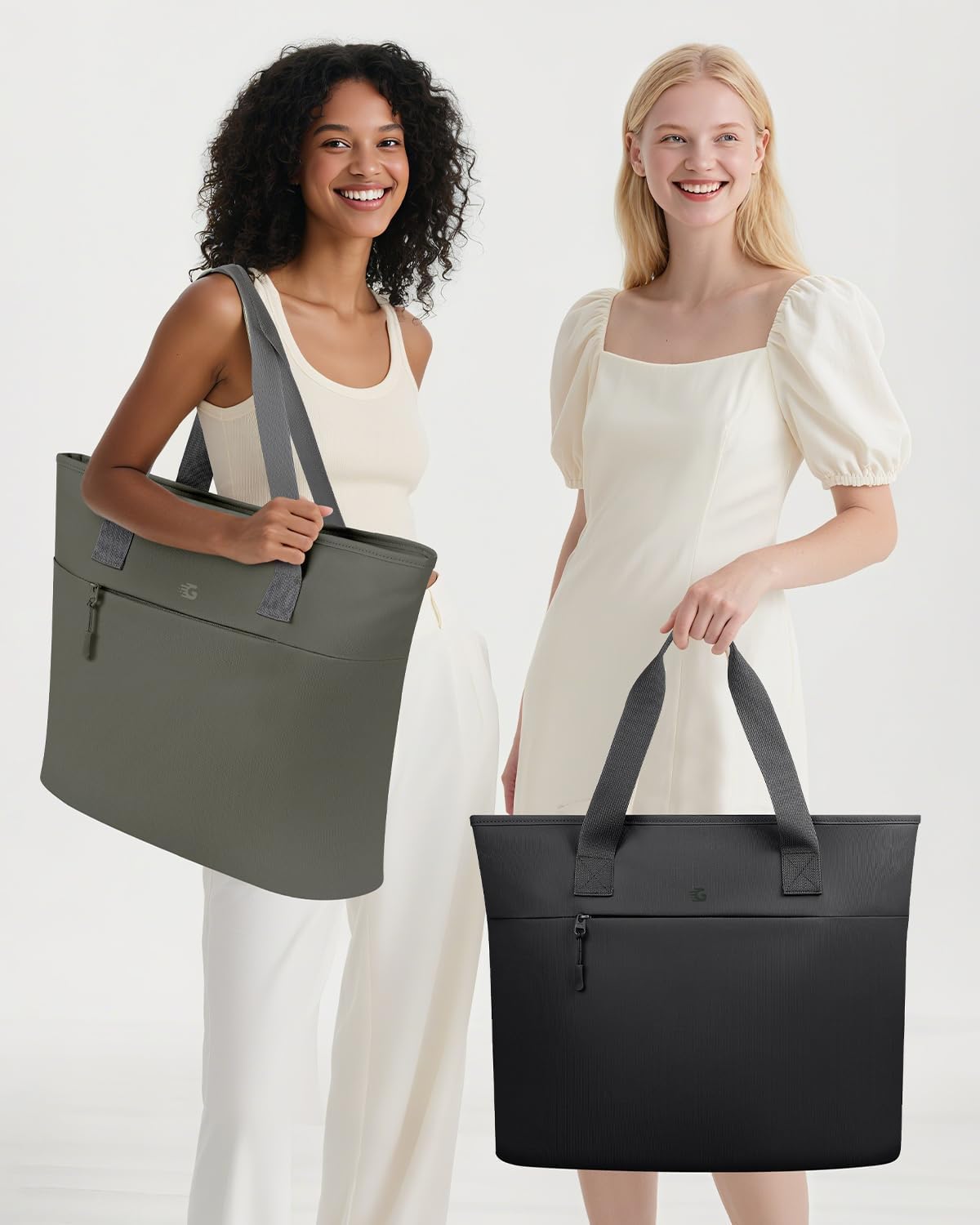 GLORIEROO tote durable zippers ensure reliable access while loaded.