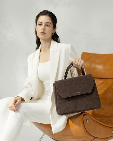 GLORIEROO vegan leather exterior highlights premium durability for daily meals.