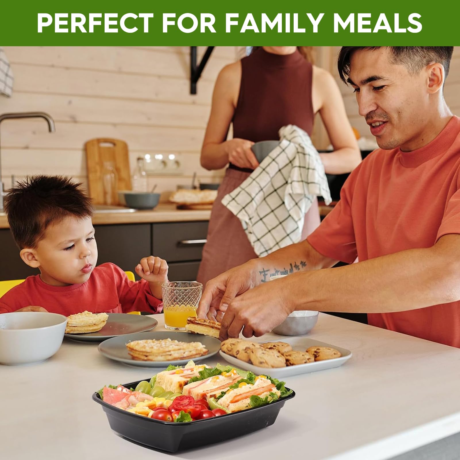 Glotoch Express 50-pack for efficient weekly meal planning and prep.