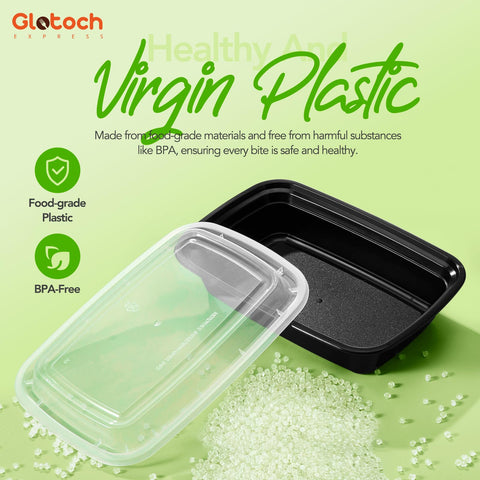 Glotoch Express dishwasher-safe containers for easy cleanup