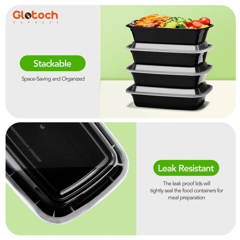 Glotoch Express freezer-safe design preserves leftovers freshness