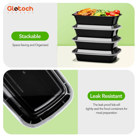 Glotoch Express 24oz portion-control container supports balanced meal planning.