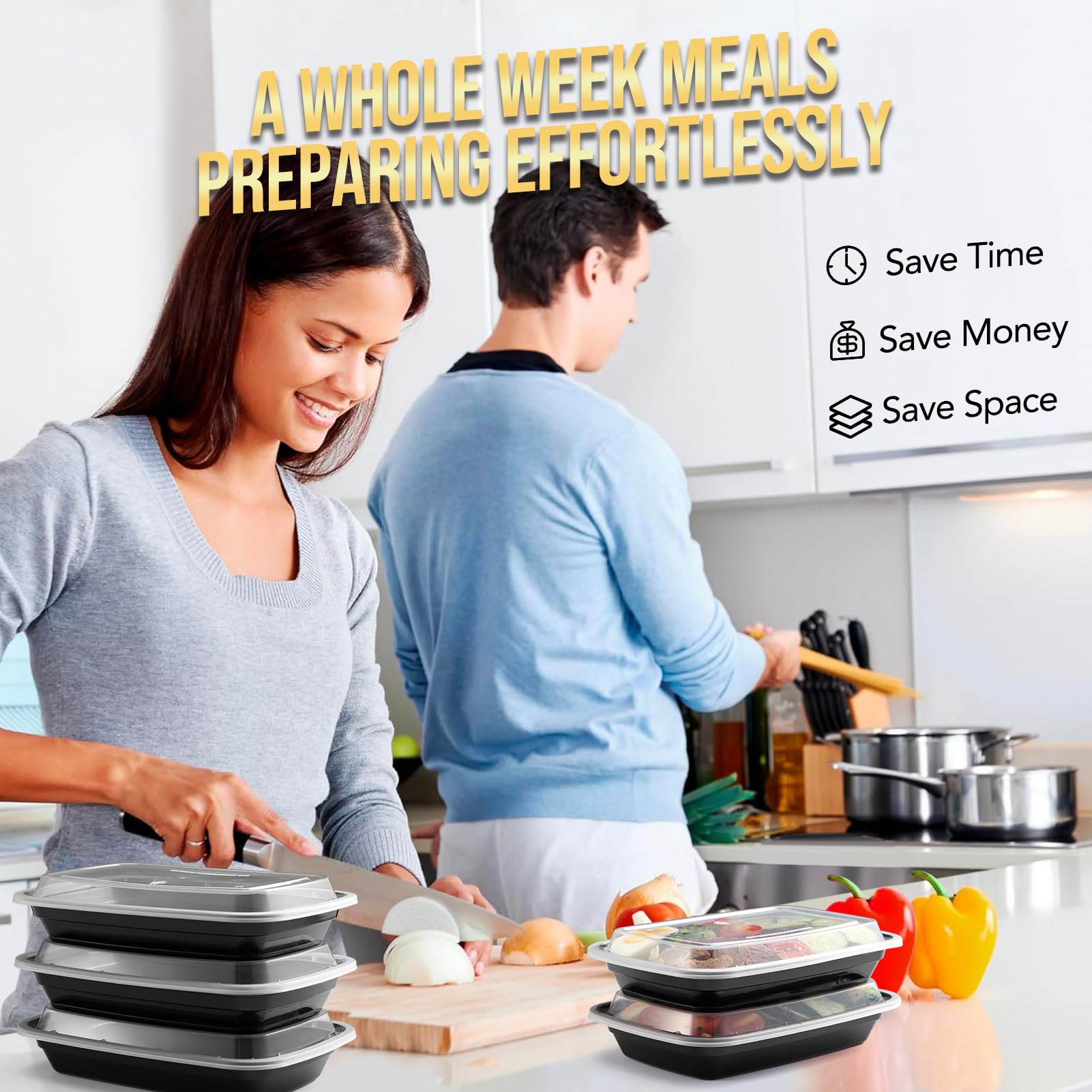 Glotoch Express takeout-style containers ideal for work lunches and events.