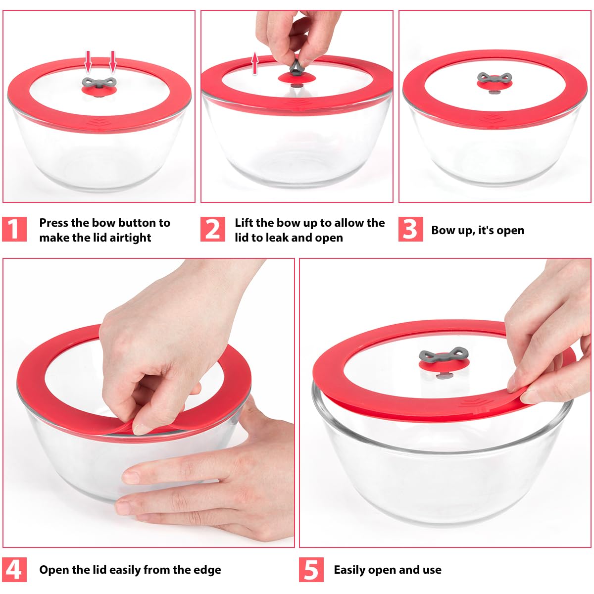 Dishwasher-safe silicone lid for easy cleanup after meals