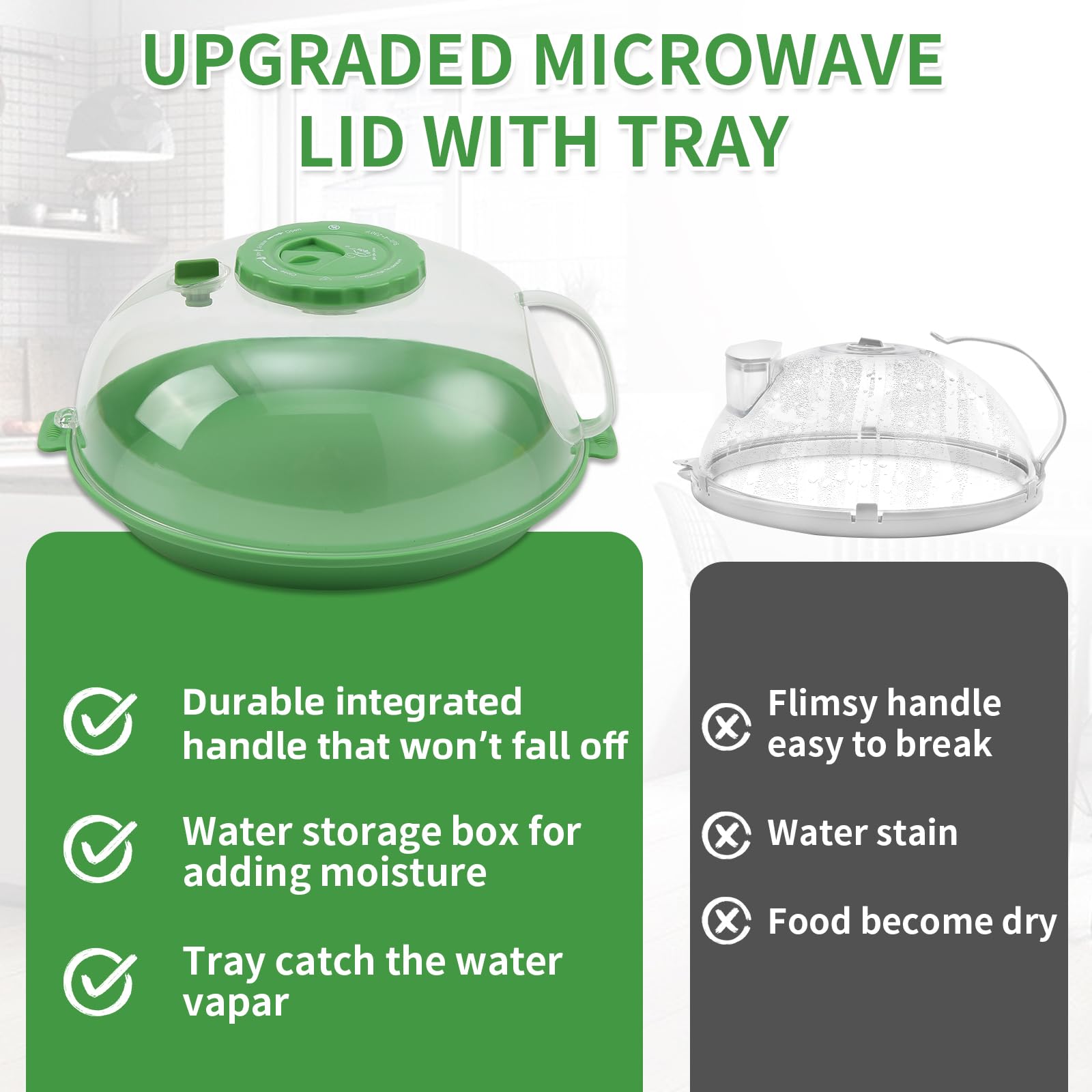 GLOU-GLOU GOOSE GGG side handle design for easy lid lifting
