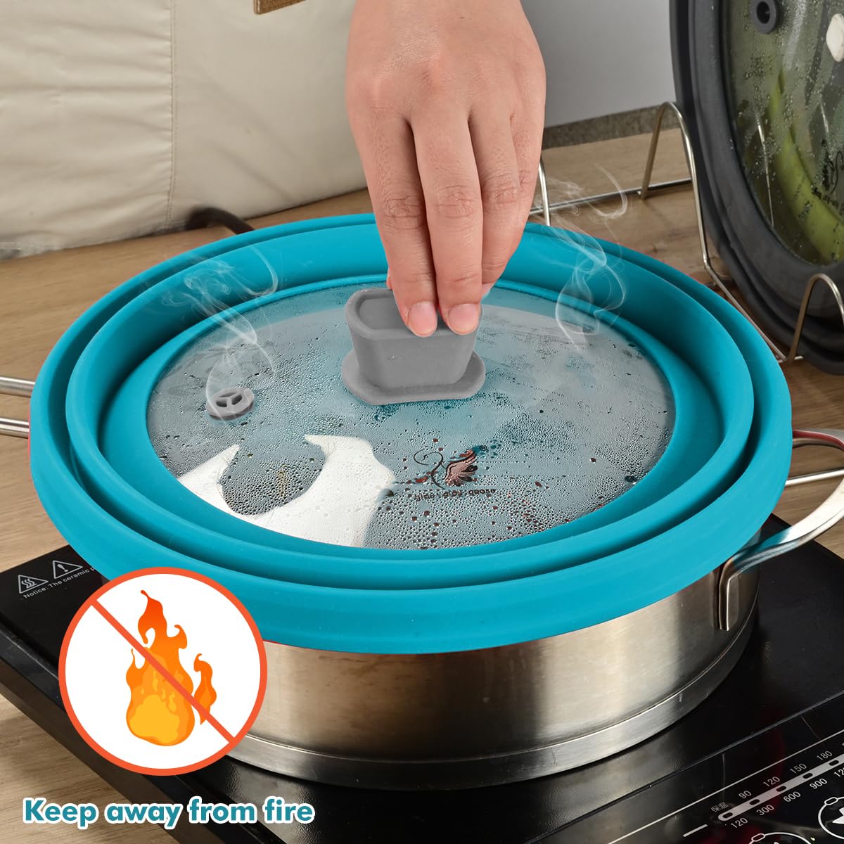 GLOU-GLOU GGG dishwasher safe lid for easy cleaning