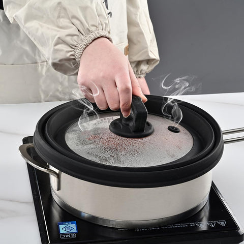 GLOU-GLOU GOOSE GGG dishwasher-safe glass lid for easy cleaning