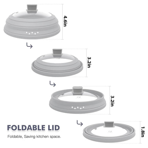 GLOU-GLOU GOOSE GGG vent holes prevent condensation from dripping back into food.