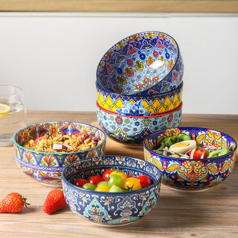 Glowworm bowls lead-free glaze with chip-resistant finish shown close-up