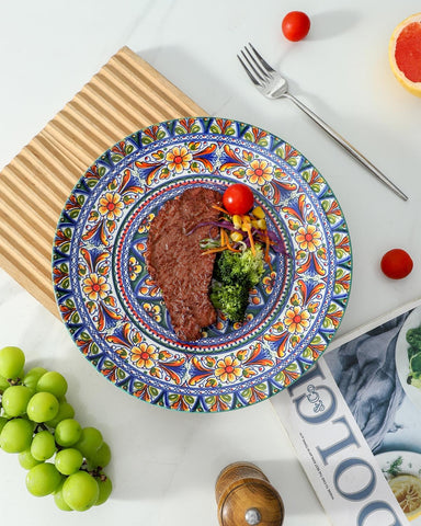 Glowworm dinner plate nestable design saves cabinet space during family gatherings