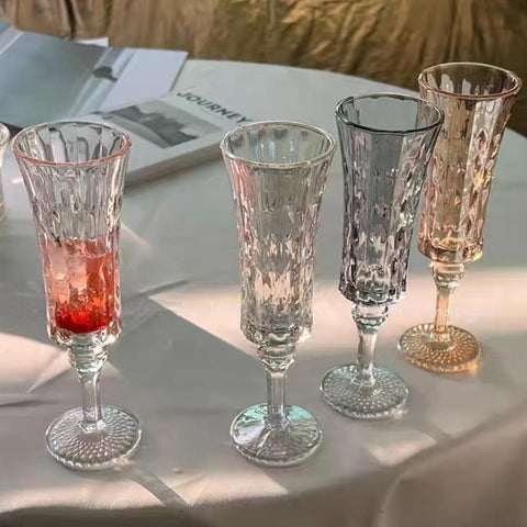 Glsairy gift-pack cordial glasses with protective packaging for gifts