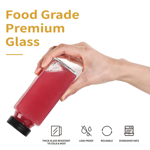 Glxgow dishwasher-safe glass bottle ready for everyday use and quick cleanup.