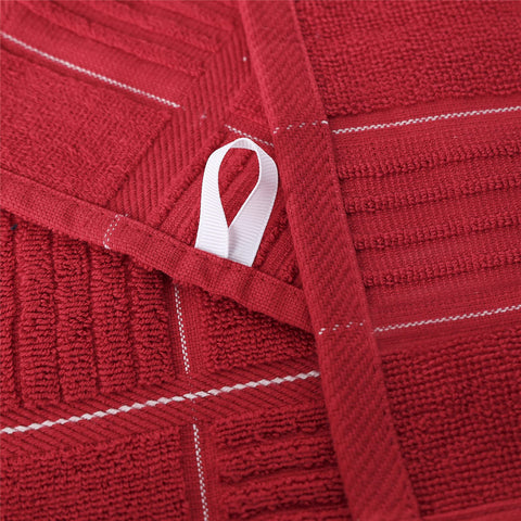 Glynniss commercial-grade cotton towels for restaurant-like performance at home.