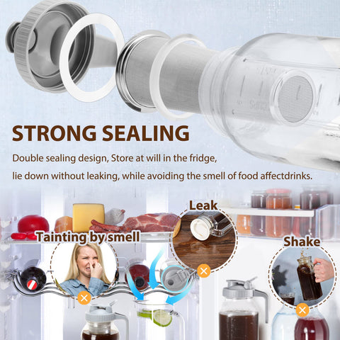 Glyntrof stainless steel filter assembly with seal for durability