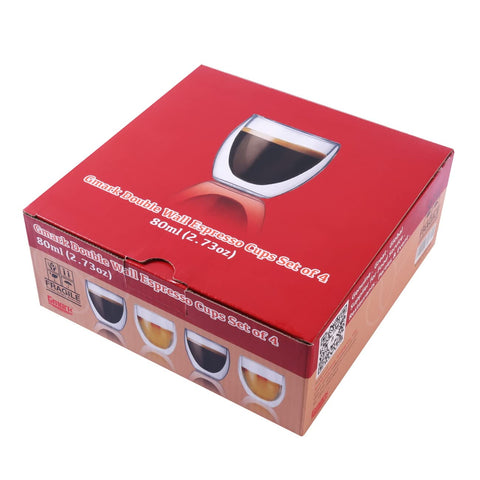Gmark double-wall thermo-insulated cups keep beverages hot or cold longer