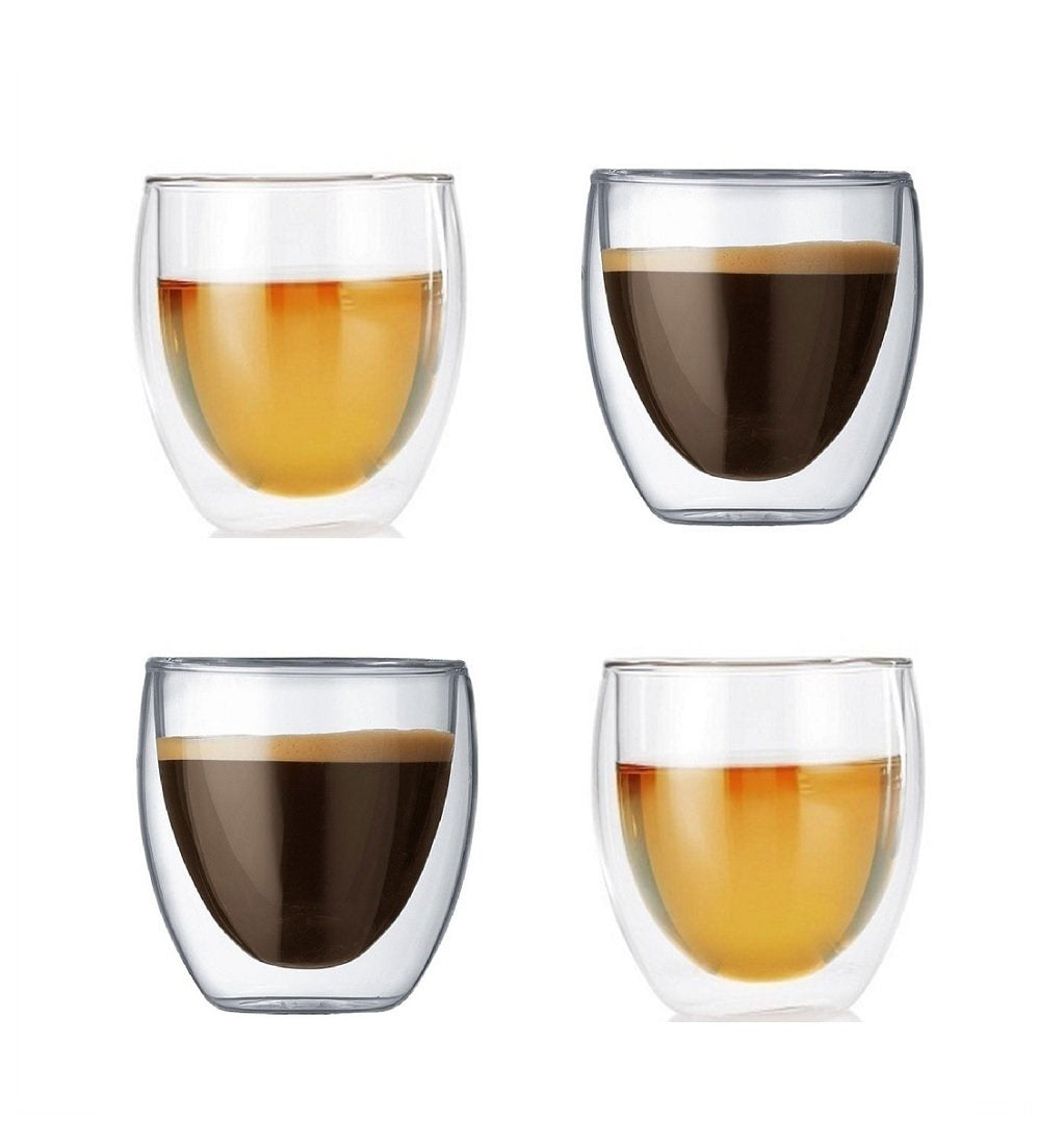 Gmark espresso cups shot glass 2.7 oz set of 4 ideal for stylish espresso service