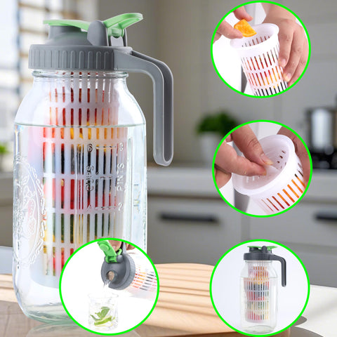 GMCOZY built-in food-grade filter infuser for safe infusion