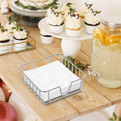 GMFINE napkin holder crafted from rust-free metal for lasting use.