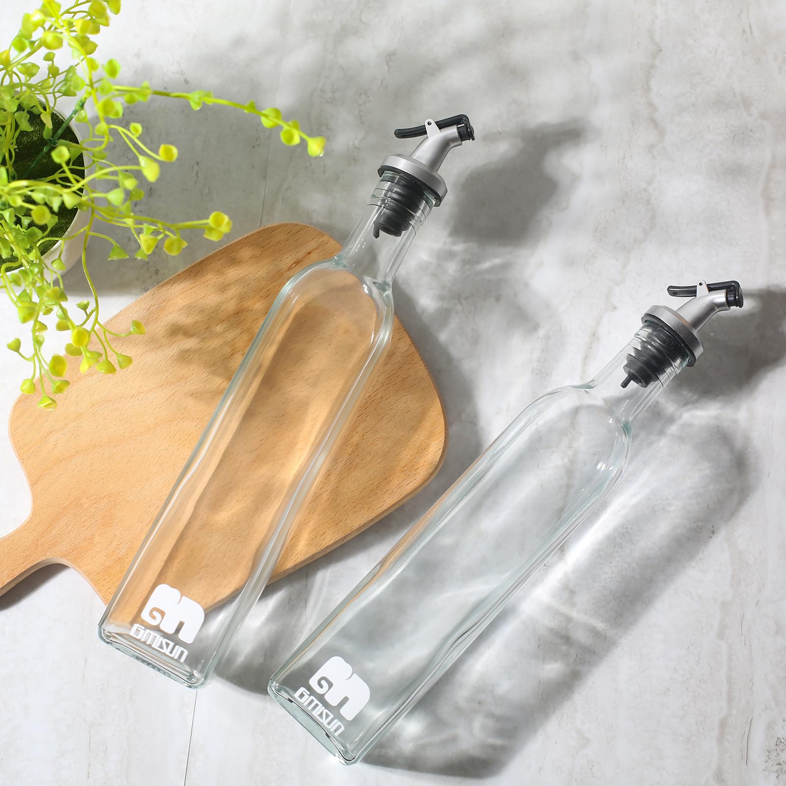 GMISUN two-pack storage keeps extra oil and sauces neatly stored.