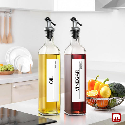 GMISUN sturdy glass bottles support daily kitchen use