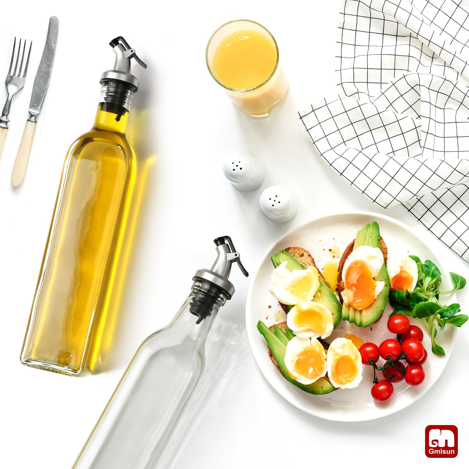 GMISUN included funnel for spill-free refilling