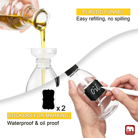 GMISUN Oil Sprayer with leak-proof cap to keep counters clean.
