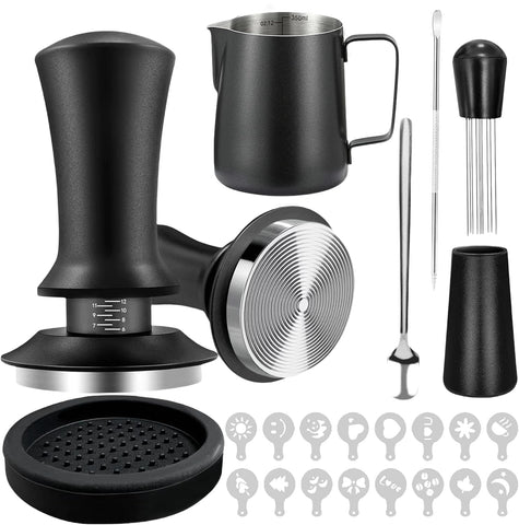 Gmnuiy 51mm espresso tamper for precise tamping and consistent extraction