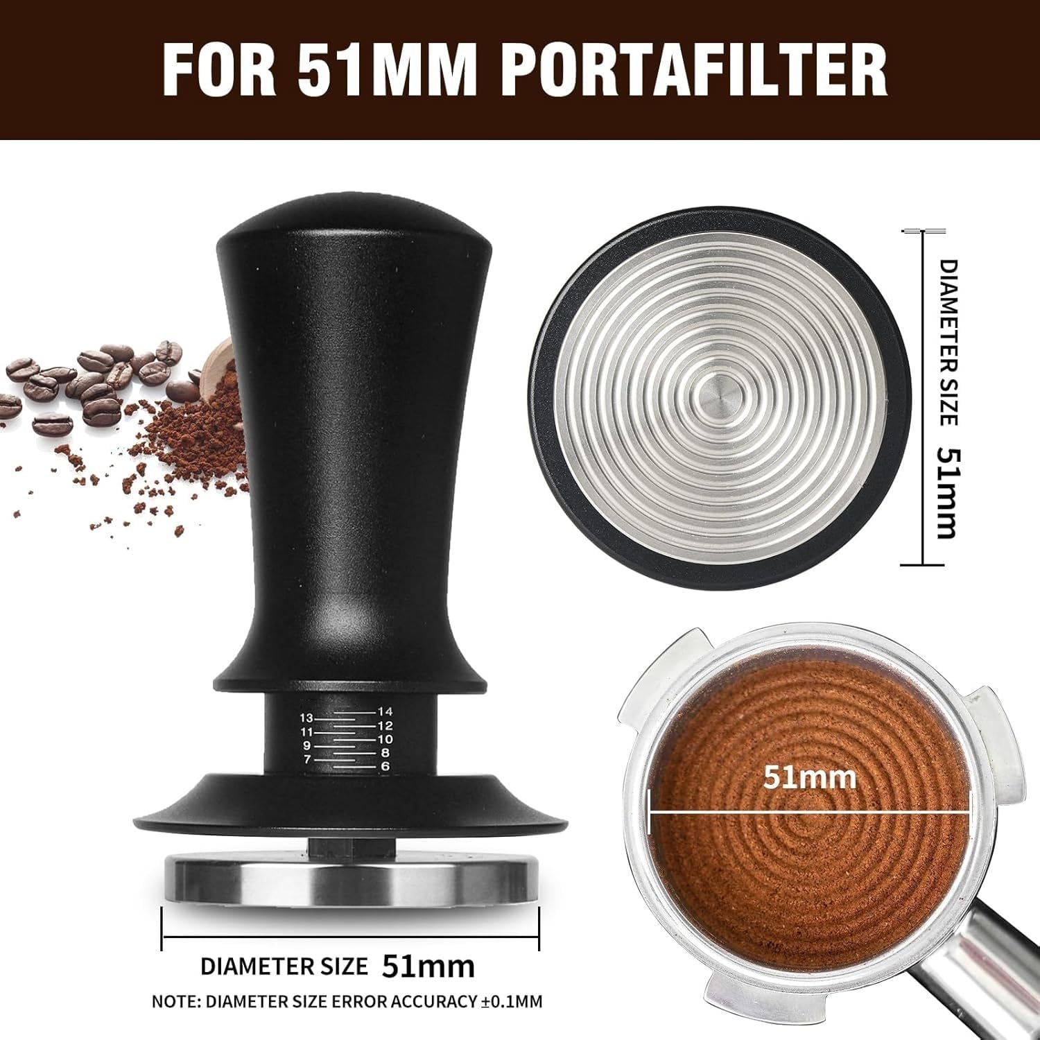 Gmnuiy tamper mat protects countertops during tamping