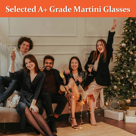 Gnimihz home bar essential martini glasses for everyday use