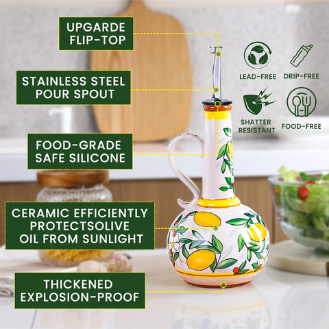 Gnlnkn fired ceramic finish is durable against heat, moisture, and odors.