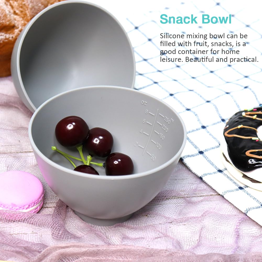 Goalfly silicone bowls withstand heat and are reusable for daily kitchen tasks