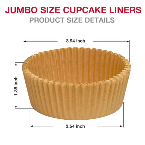 Goalfly thick parchment muffin liner for sturdy bake and mess-free removal.