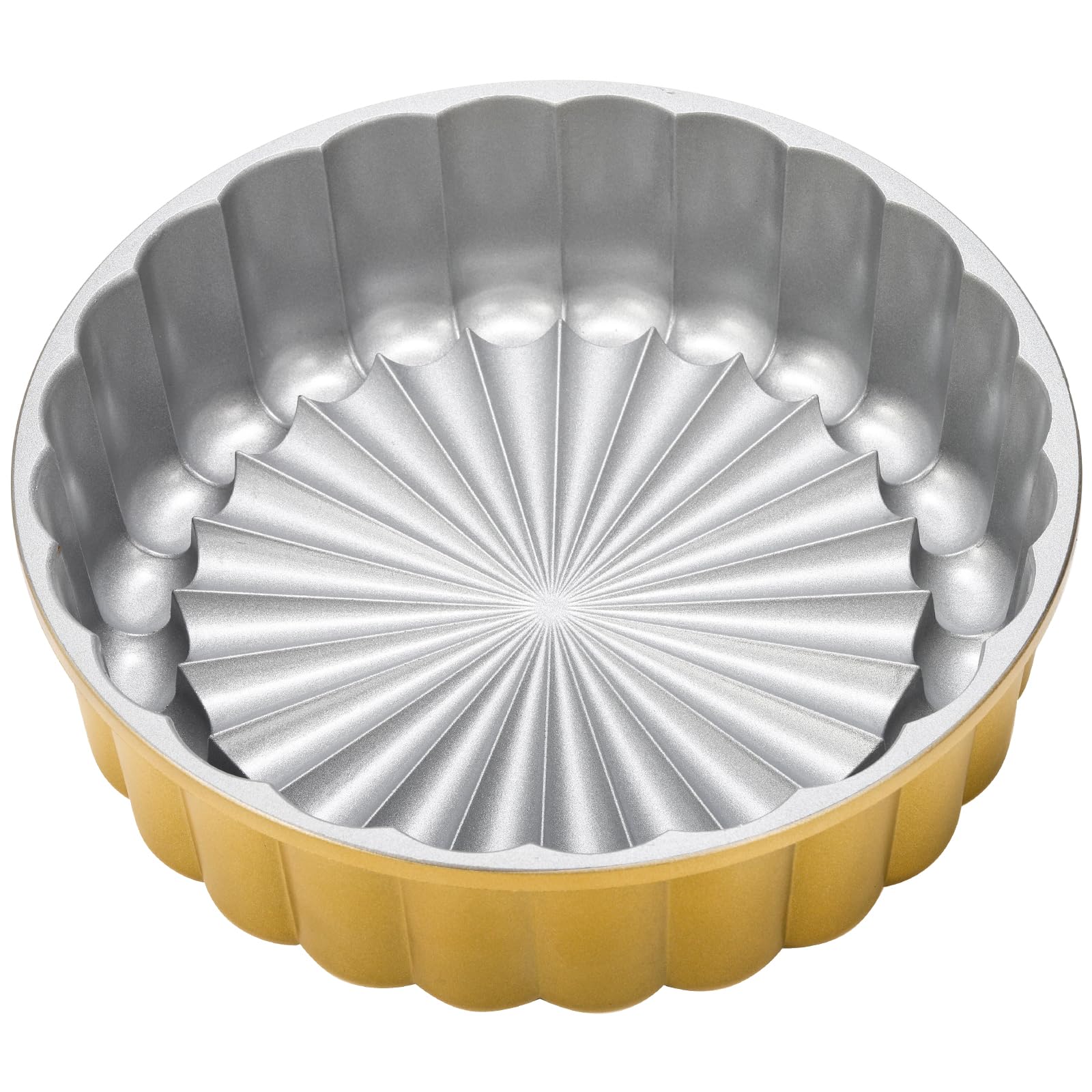 Goaste Charlotte pan nonstick coating close-up promises easy cake release