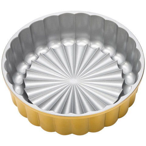 Goaste Charlotte pan nonstick coating close-up promises easy cake release