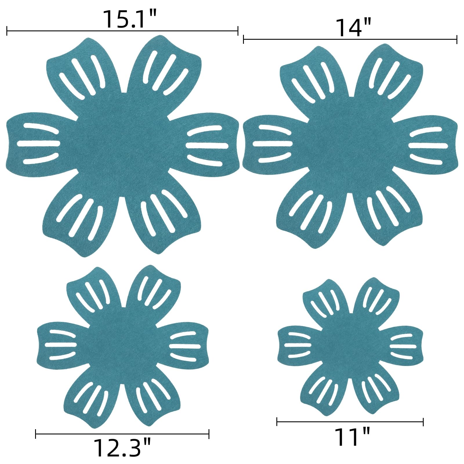 Goaste four-size pan dividers fit 11 to 15 inch cookware.