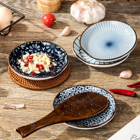 Goaste versatile ceramic rest doubles as a mini dip plate or snack tray.
