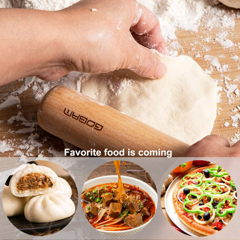 GOBAM drawer-friendly rolling pin stores neatly in your kitchen