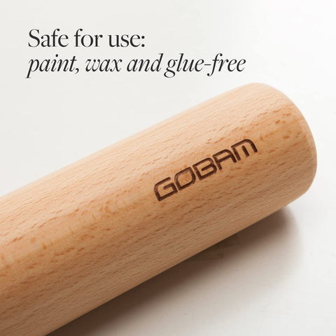 GOBAM Wood Rolling Pin stores in a drawer thanks to compact size.