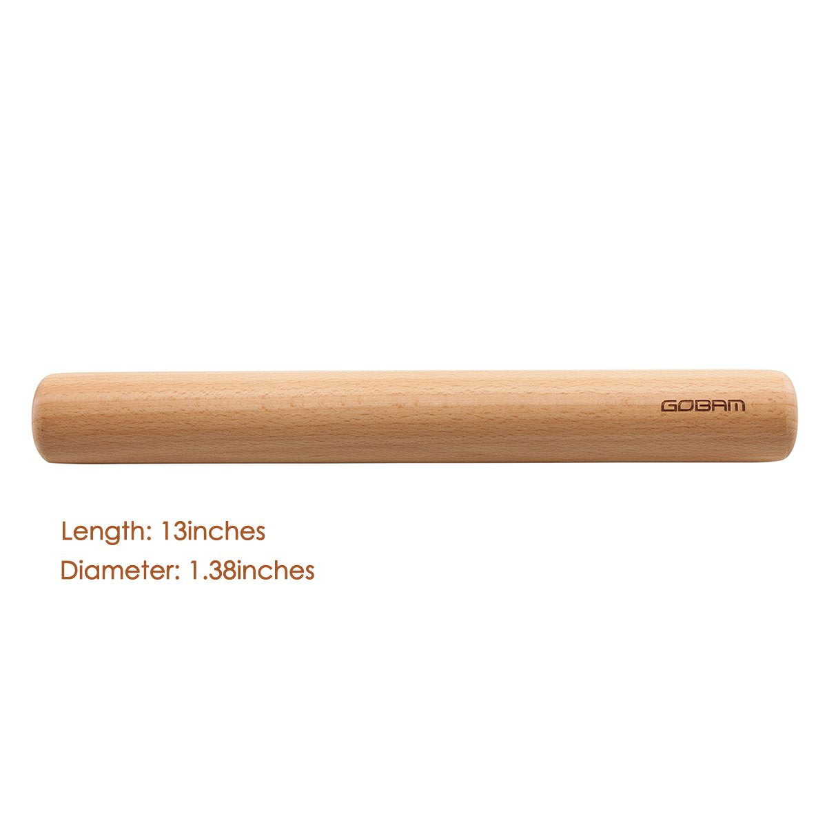GOBAM Wood Rolling Pin makes a thoughtful gift for bakers.