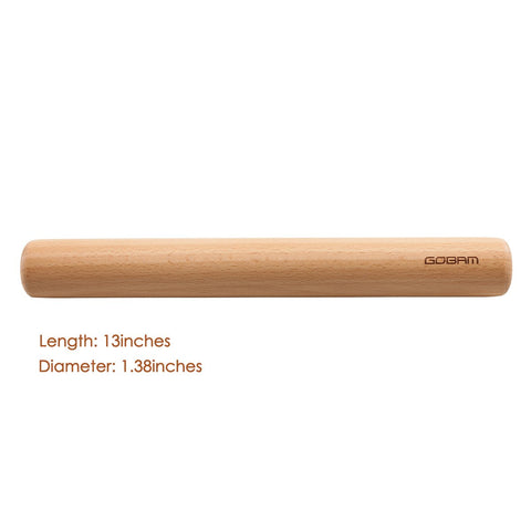 GOBAM Wood Rolling Pin makes a thoughtful gift for bakers.