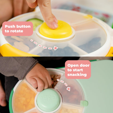 GoBe lunchbox sticker sheet included for personalized styling.