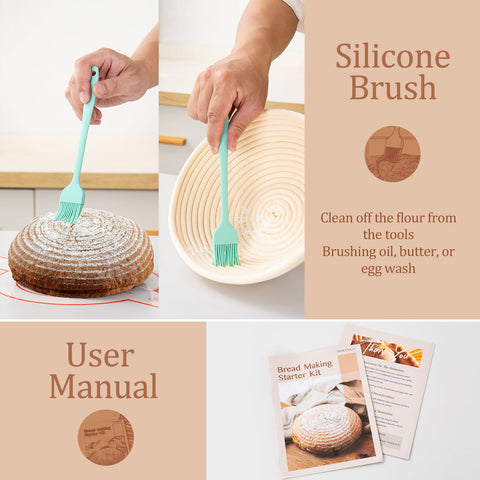 GobiSea bread sling for safe, transfer-free baking.