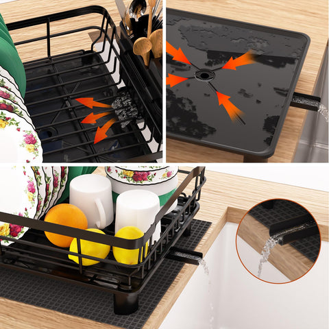 Godboat cup drain pan channels moisture for quick self-drain