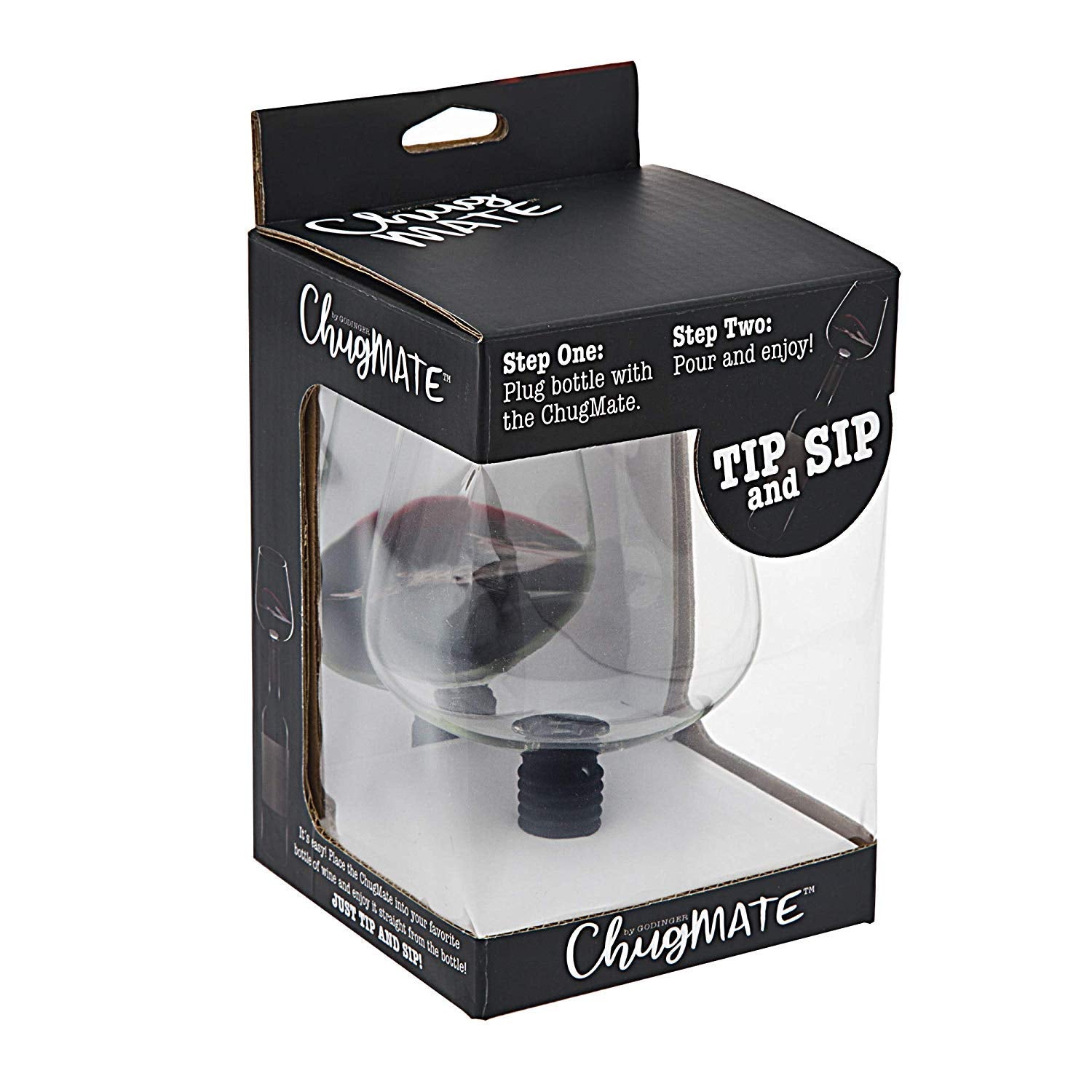 Godinger ChugMate delivers the original goblet vibe for bottle-to-glass enjoyment.