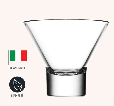 Godinger cocktail glasses, 8oz, set of 4, ideal for stylish cocktails.
