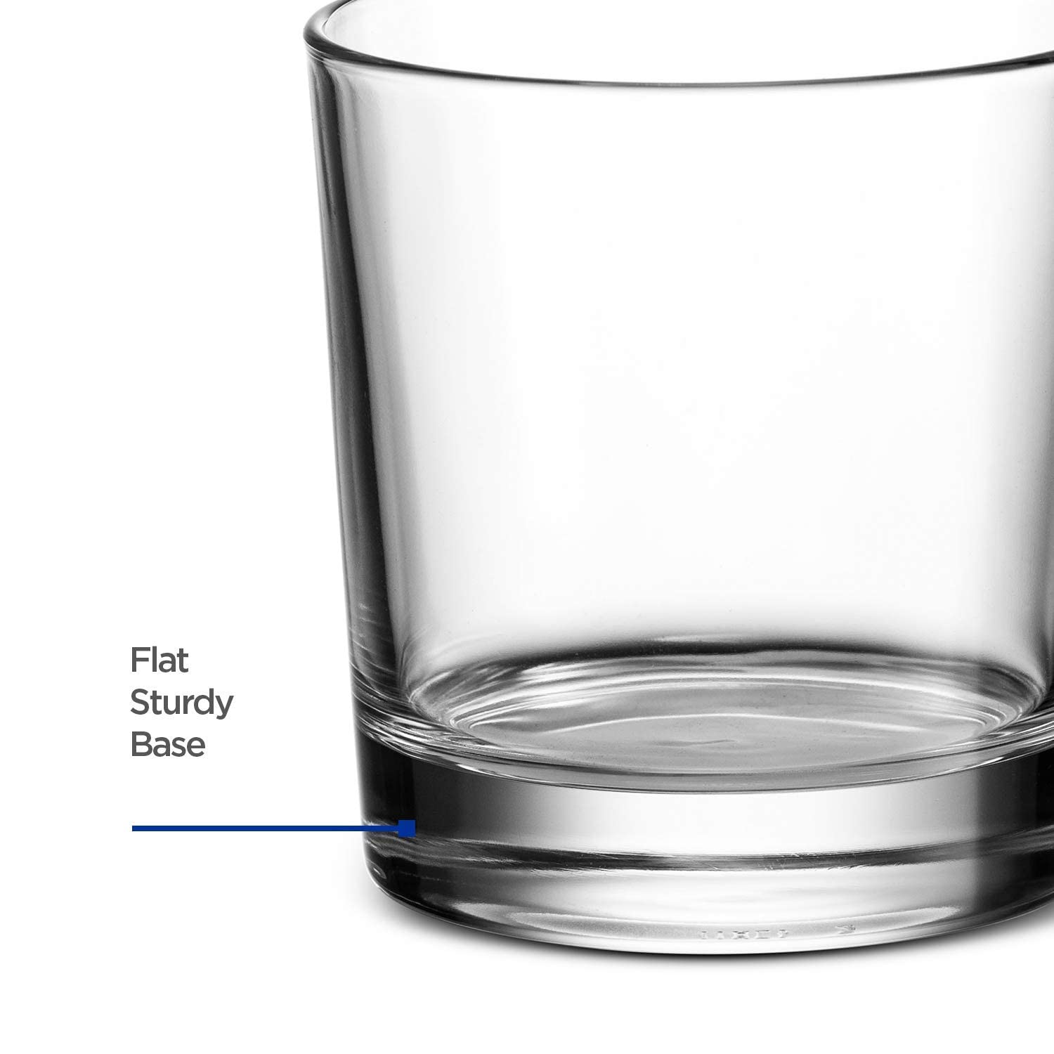 Godinger glassware set, four-piece Italian craftsmanship for stylish tableware.